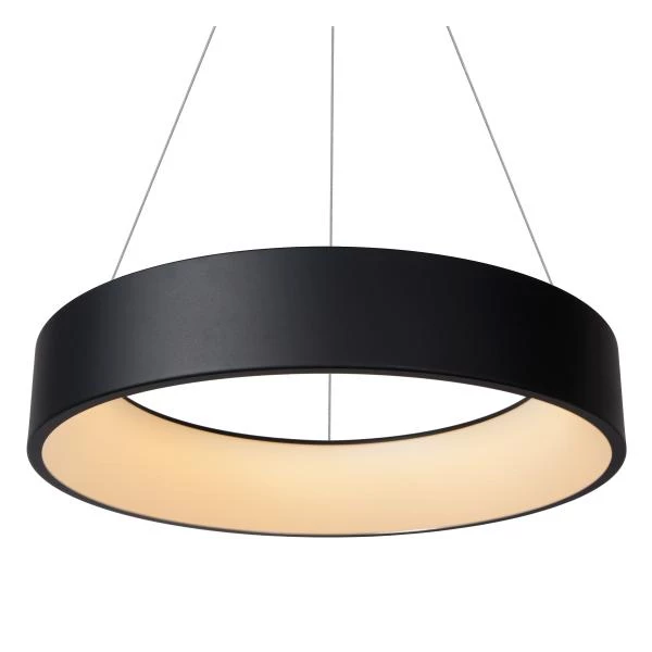 Lucide TALOWE LED - Suspension - Ø 60 cm - LED Dim. - 1x39W 3000K - Noir - détail 3